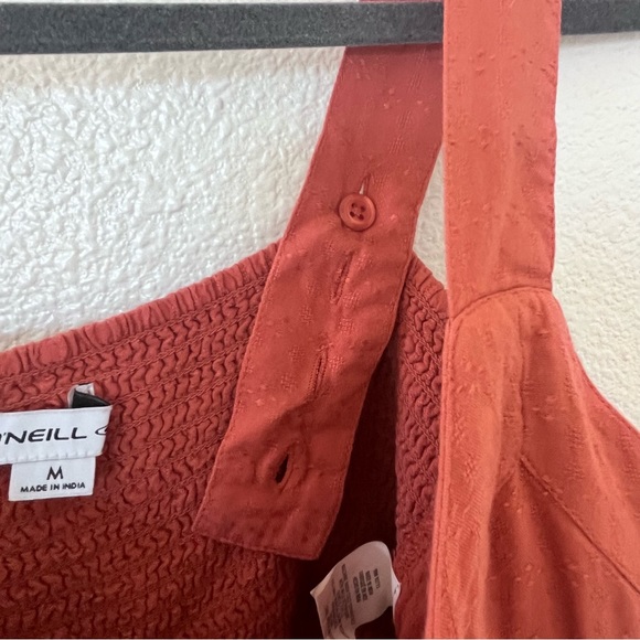 O'Neill Shawn Jumpsuit in Henna Rust Beachy Bohemian Size M - Picture 7 of 16